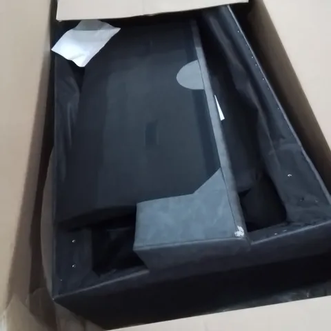 BOXED KANSAS CORNER SOFA, VINTAGE GREY PREMIUM LEATHER SECTION