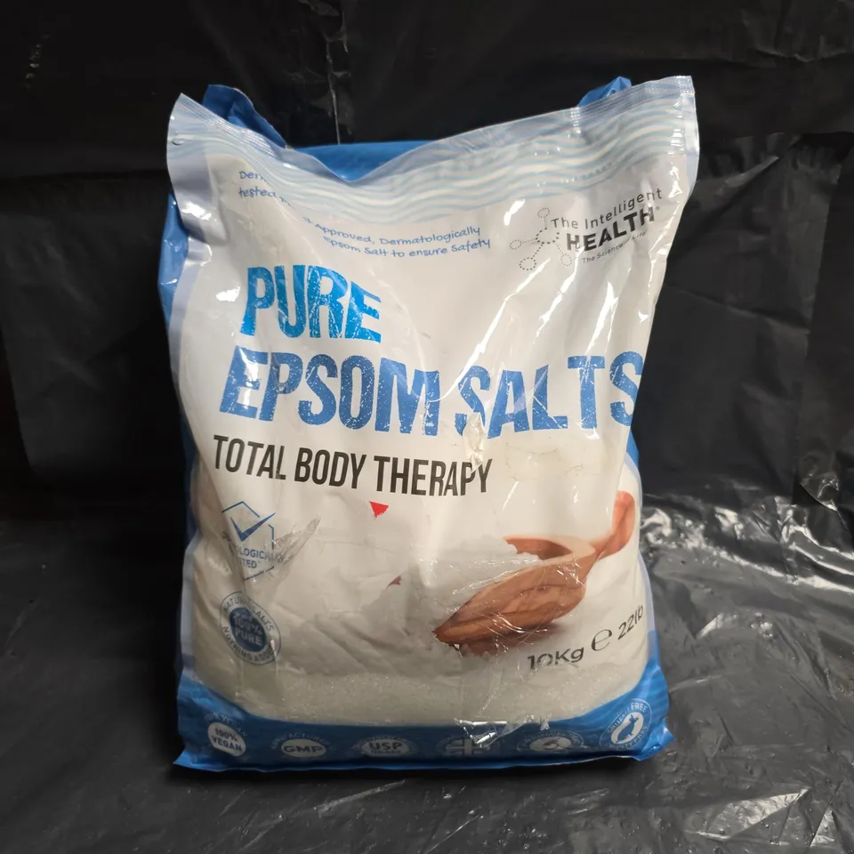 PURE EPSOM SALTS TOTAL BODY THERAPY 10KG