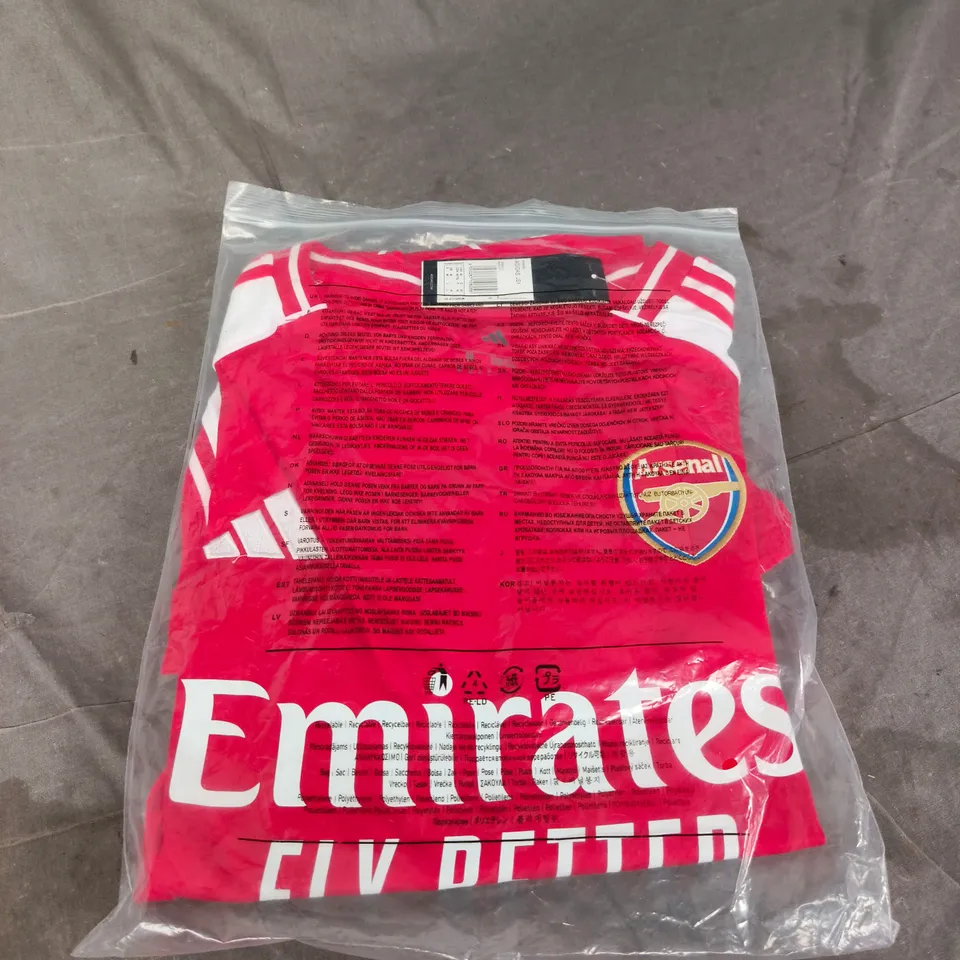BAGGED ARSENAL FC HOME JERSEY - SIZE M