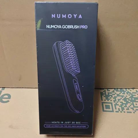 SEALED NUMOYA GOBRUSH PRO CORDLESS HAIR STRAIGHTENING BRUSH β BOXED