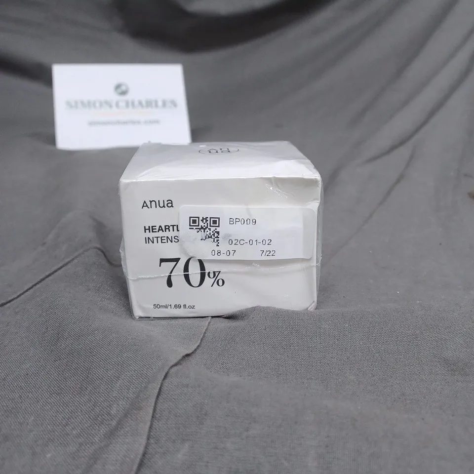 SEALED ANUA HEARTLEAF 70%INTENSE CALMING CREAM 50ML