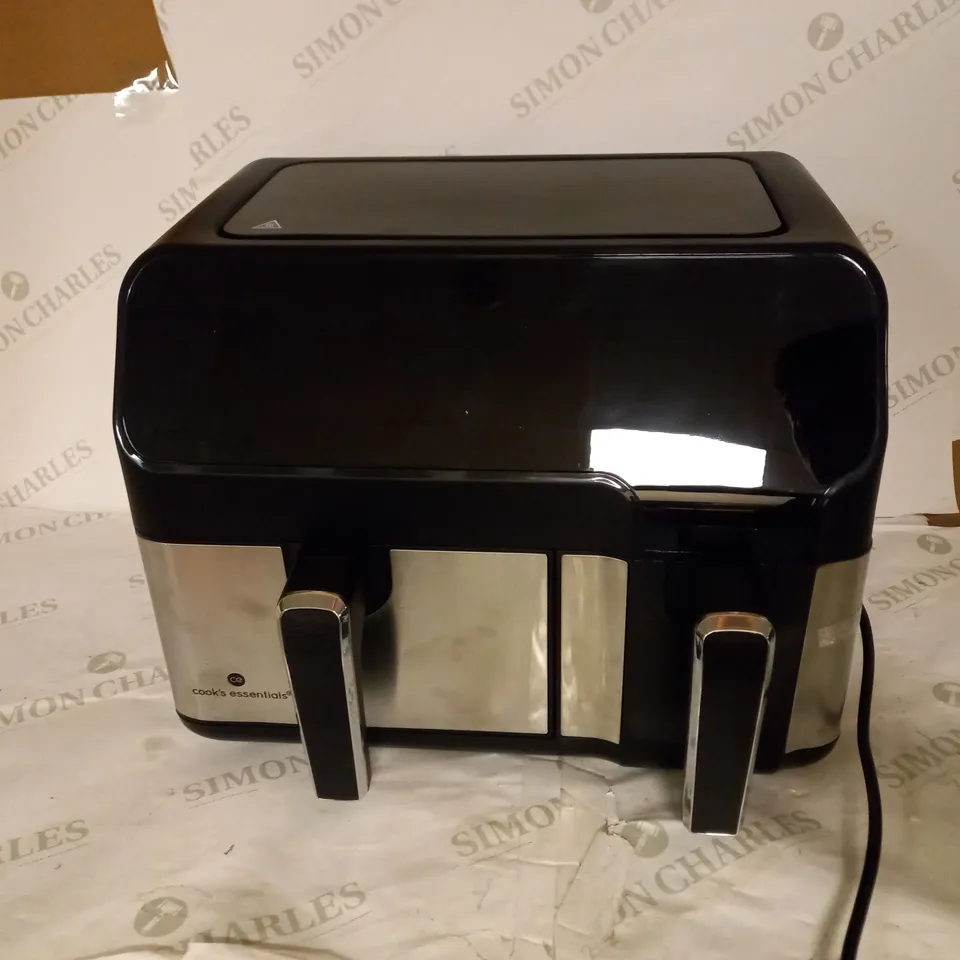 COOK'S ESSENTIALS 7.7L DUAL AIR FRYER