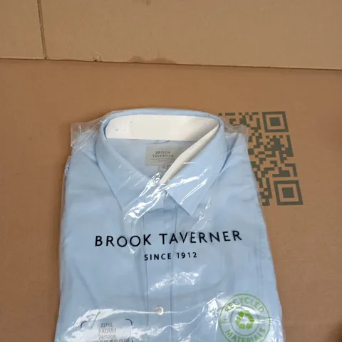 BROOK TAVERNER LIGHT BLUE SHIRT – UK 54 (SLEEVE 24)
