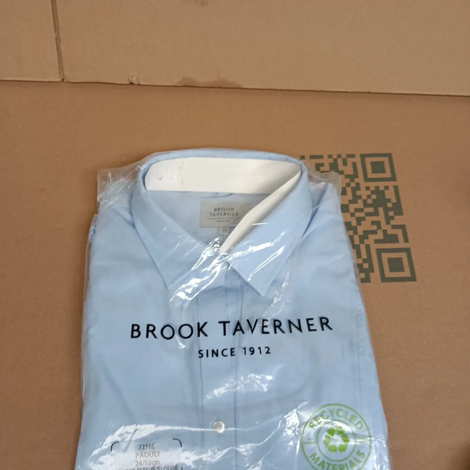 BROOK TAVERNER LIGHT BLUE SHIRT – UK 54 (SLEEVE 24)