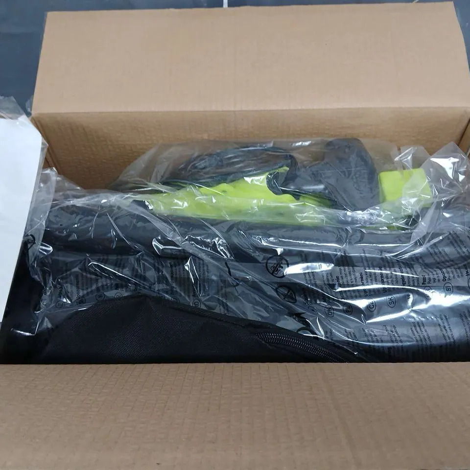 BOXED PRESS NUTS LEAF BLOWER IN GREEN/BLACK