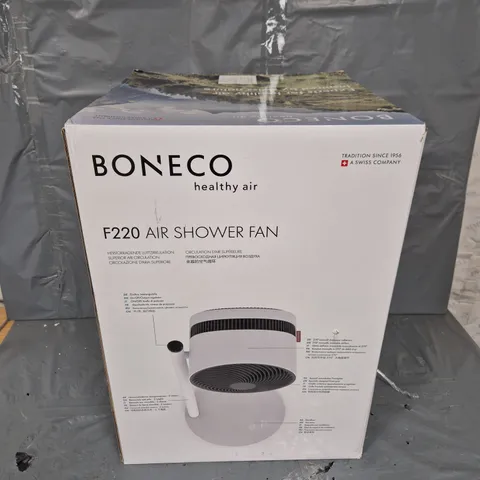 BOXED BONECO F220 AIR SHOWER FAN 
