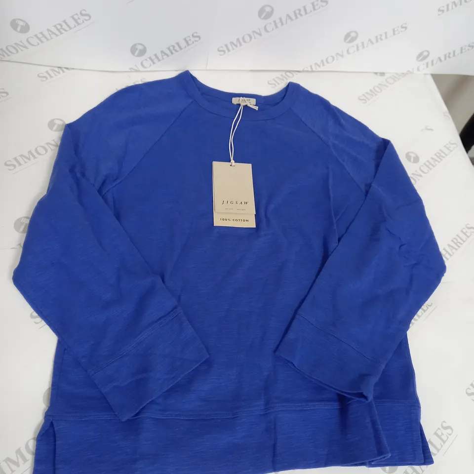 JIGSAW LUXE RAGLAN TEE SIZE M 