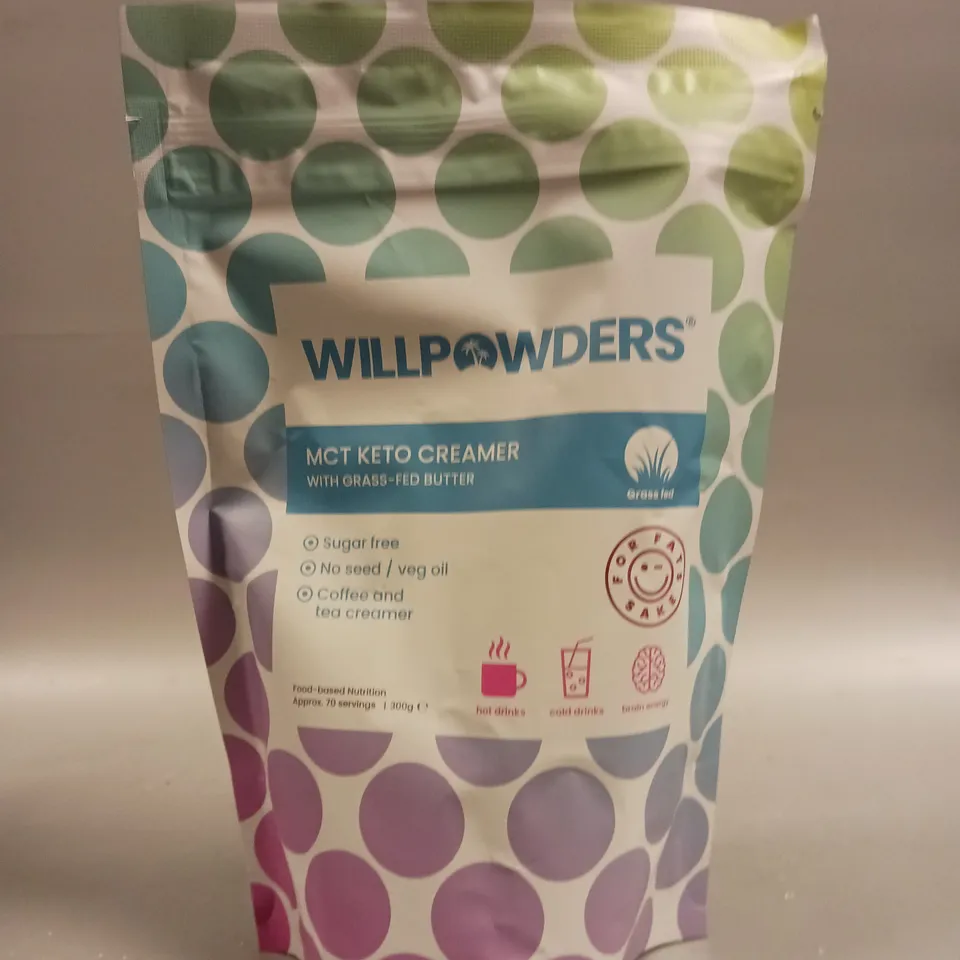SEALED WILLPOWDERS MCT KETO CREAMER - 300G 