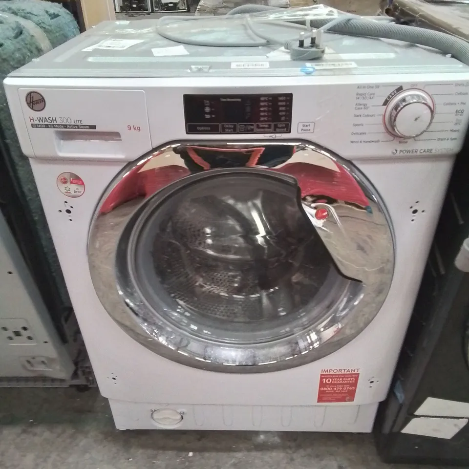 HOOVER H-WASH 300 INTEGRATED WASHING MACHINE IN WHITE 