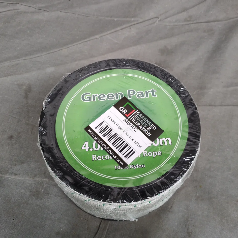 NYLON ROPE 4.0MM X 100M – GREEN PART STARTER ROPE