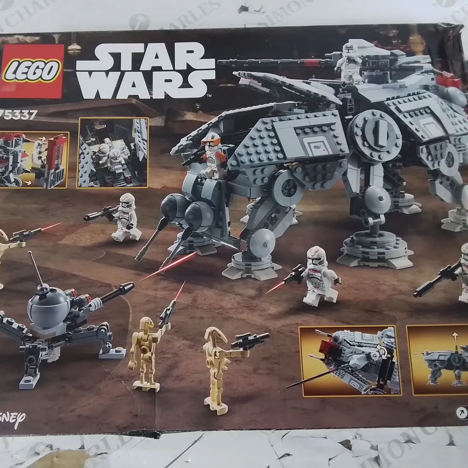 BOXED LEGO STAR WARS 75337 AT-TE WALKER  RRP £124.99