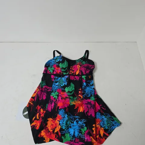 BONPRIX WOMEN'S FLORAL PRINT DRESS, SLEEVELESS, UK 18 (EU 44)