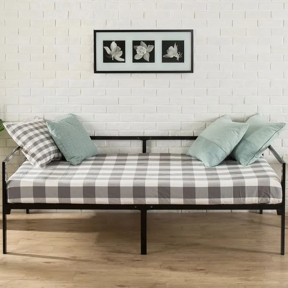 JOSEFA SINGLE 3" STEEL DAYBED 