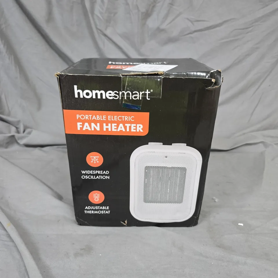 HOMESMART PORTABLE ELECTRIC FAN HEATER