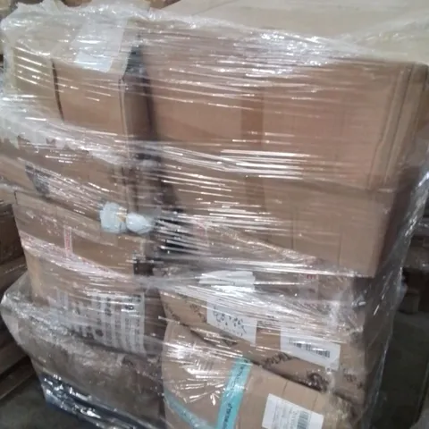 PALLET CONTAINING VARIOUS ASSORTED BOXED ITEMS TO INCLUDE: TRAVEL CASE, LAUNDRY HAMPER, SIDE TABLE ECT.