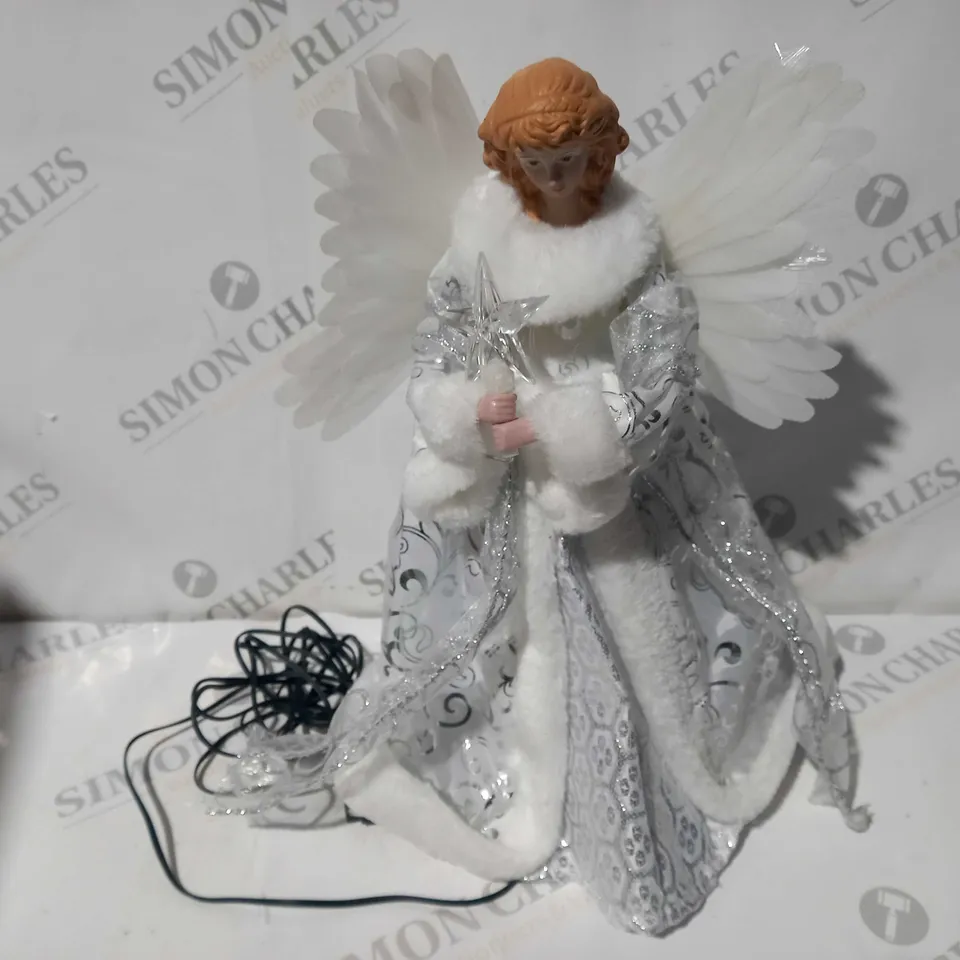MR CHRISTMAS FIBER OPTIC ANIMATED ANGEL