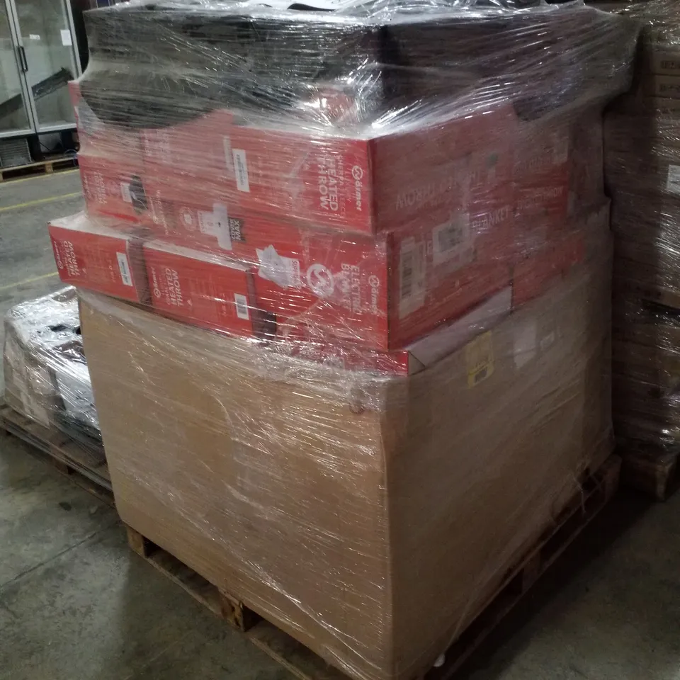 PALLET CONTAINING LARGE QUANTITY OF ASSORTED WARMER ELECTRIC BLANKETS