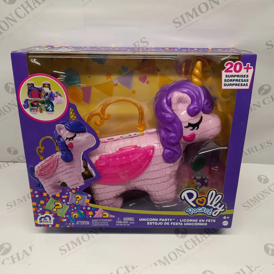 BRAND NEW BOXED POLLY POCKET UNICORN PARTY
