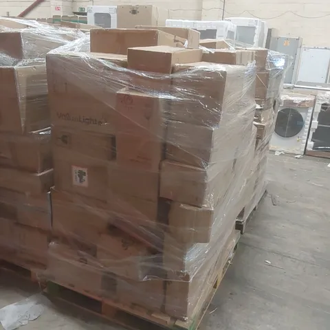 PALLET CONTAINING A VERY LARGE QUANTITY OF ASSORTED DESIGNER LIGHTING PRODUCTS