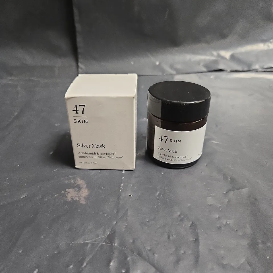 47 SKIN SILVER MASK – ANTI-BLEMISH & SCAR REPAIR FACIAL MASK 30ML
