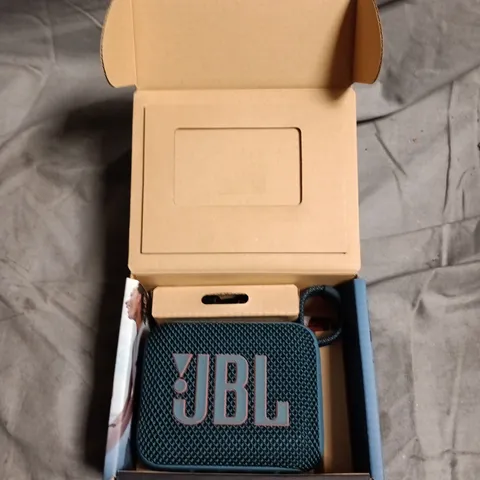 JBL GO 4 PORTABLE BLUETOOTH SPEAKER – BLUE (BOXED)