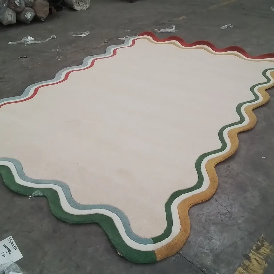 STILLAGE OF APPROXIMATELY 20 QUALITY DESIGNER RUGS