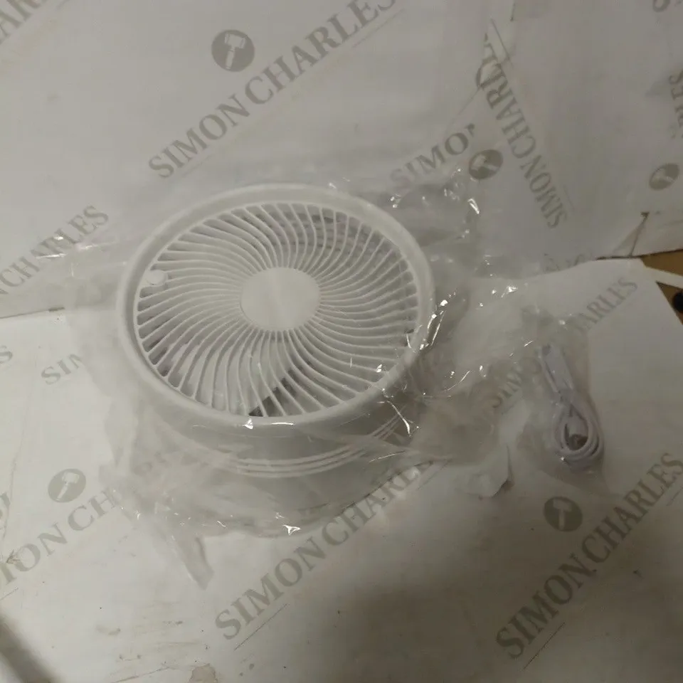BELL & HOWELL OSCILLATING FOLDING RECHARGEABLE FAN
