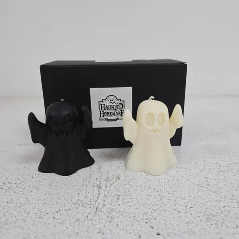 LOT OF 54 BRAND NEW KILLSTAR BOO EKK MOULDED CANDLE PAIRS