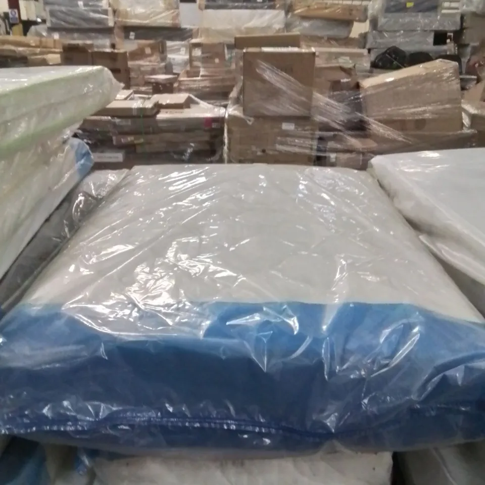 QUALITY BAGGED DOUBLE 135cm AIRSPRUNG LUXURY QUILTED MEDIUM MATTRESS RRP £229