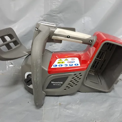 BOXED MOUNTFIELD FREEDOM 500 MCS 50 LI 1000W CORDLESS CHAINSAW BARE UNIT