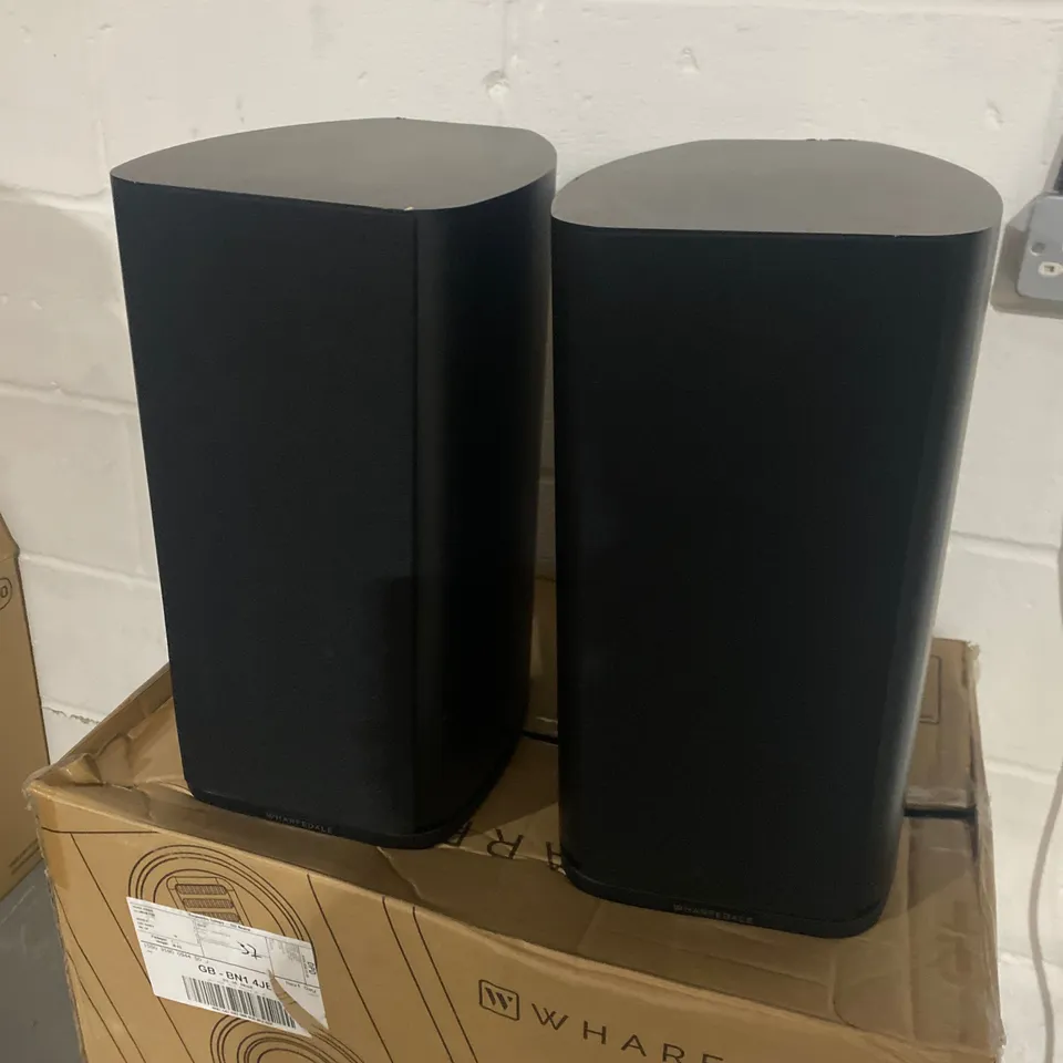 BOXED PAIR OF WHARFDALE EVO 4.2 LOUDSPEAKERS 