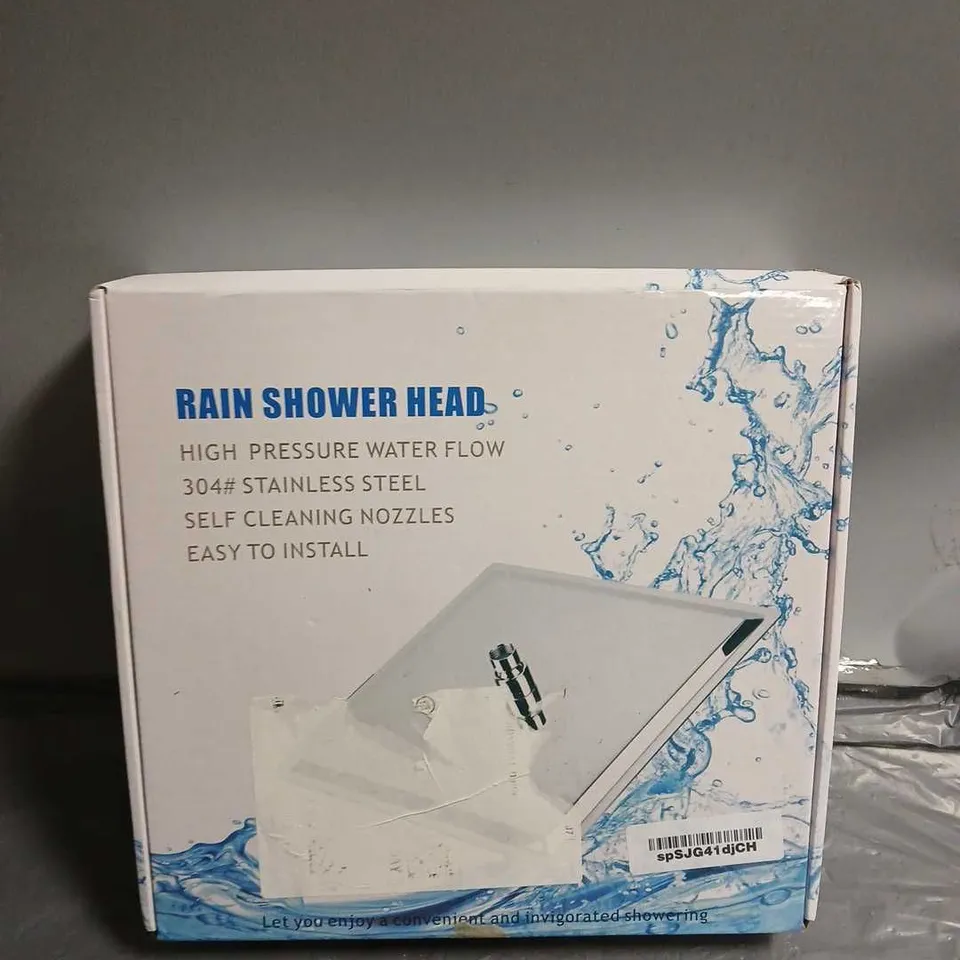 BOXED RAIN SHOWER HEAD