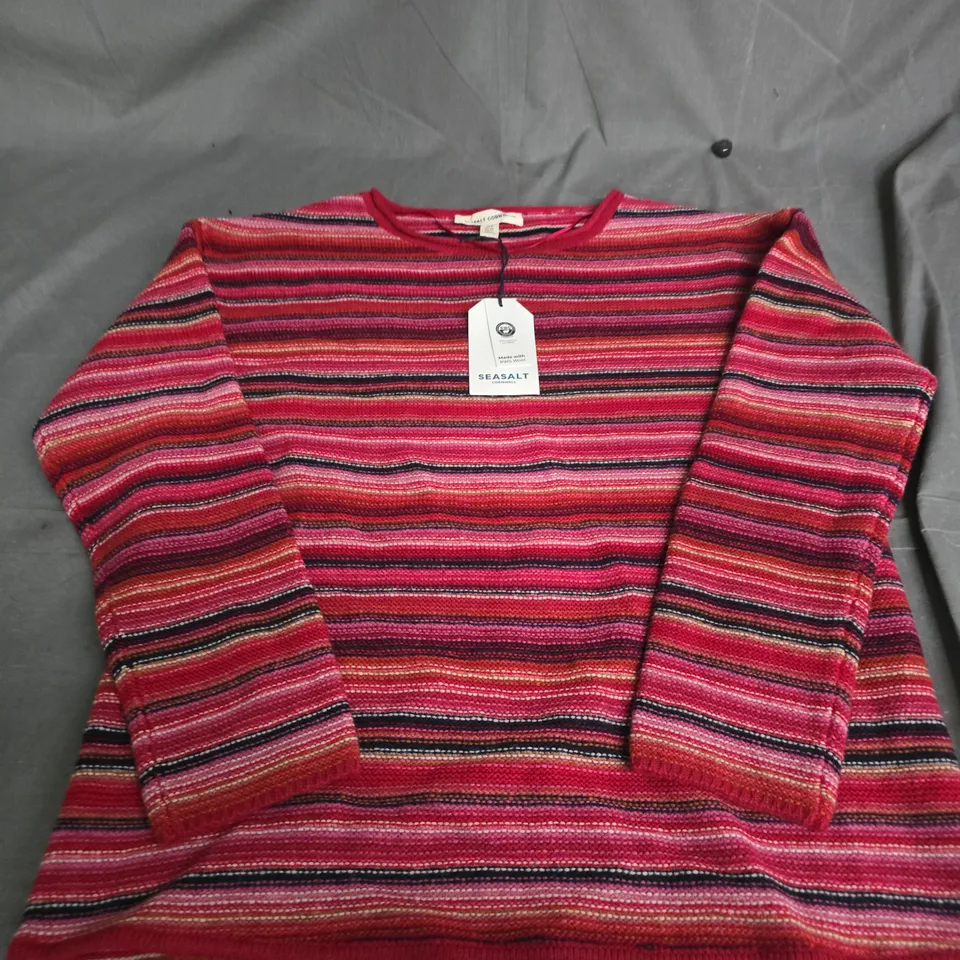 SEA SALT CORNWALL FRUITY JUMPER SIZE SIZE 8 