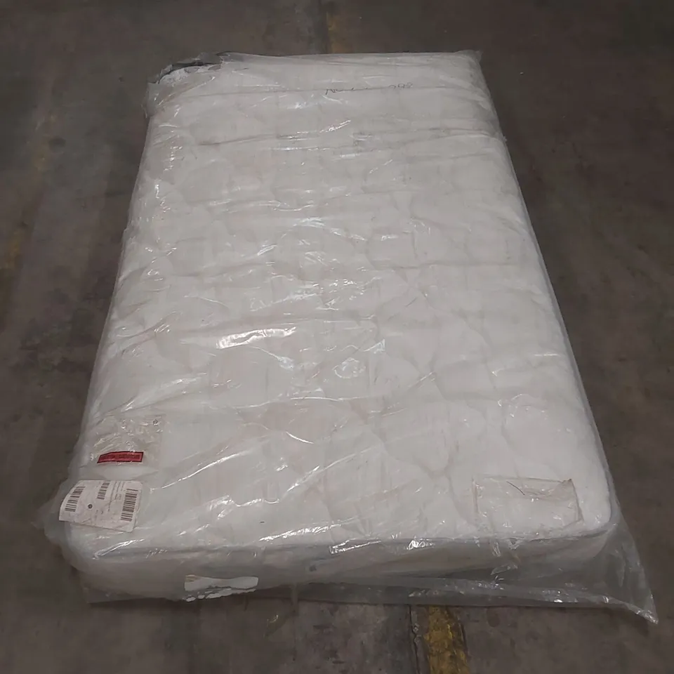 QUALITY BAGGED 120cm AIRSPRUNG MICRO QUILT SMALL DOUBLE MATTRESS RRP £209