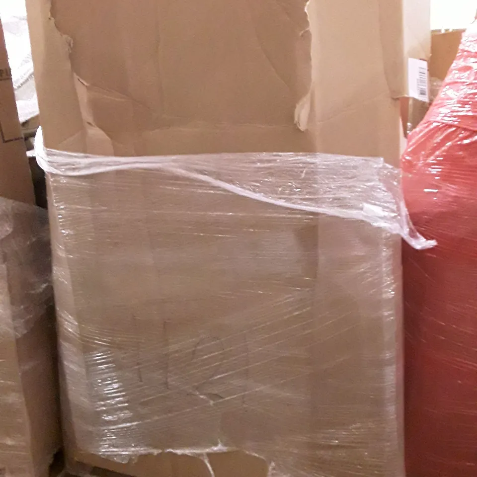 PALLET OF ASSORTED PRODUCTS INCLUDING 48" TRAMPOLINE, BABY PLAYPEN, TOILET SEAT, ECOHEATER