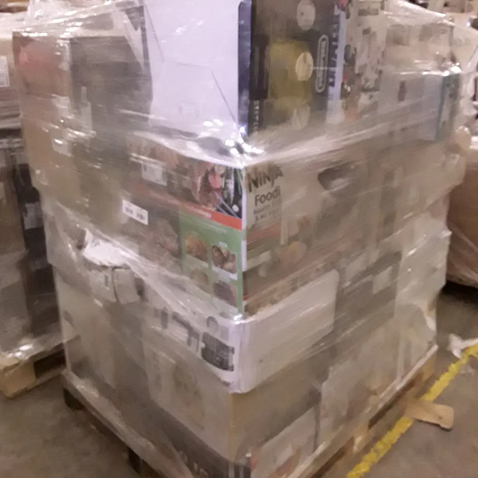 PALLET OF APPROXIMATELY 82 UNPROCESSED RAW RETURN HOUSEHOLD AND ELECTRICAL GOODS TO INCLUDE;