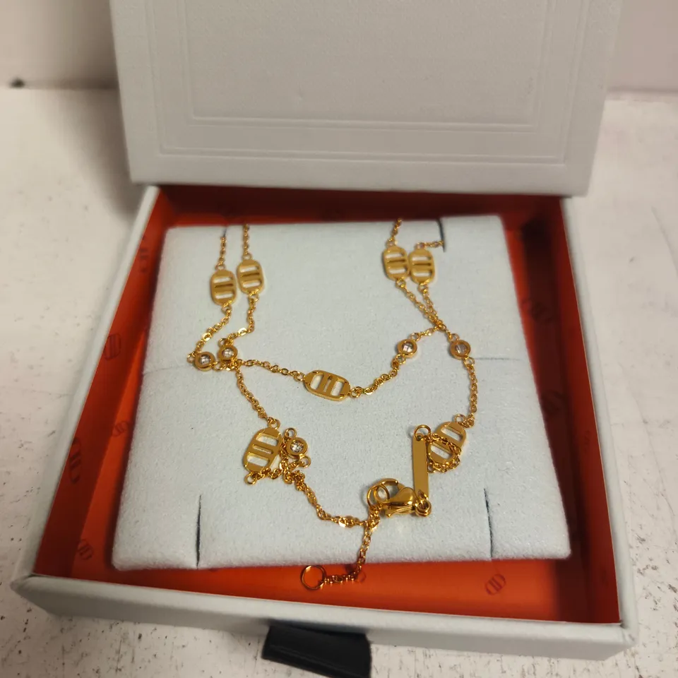 BOXED D.LOUISE MULTI SIGNATURE NECKLACE 
