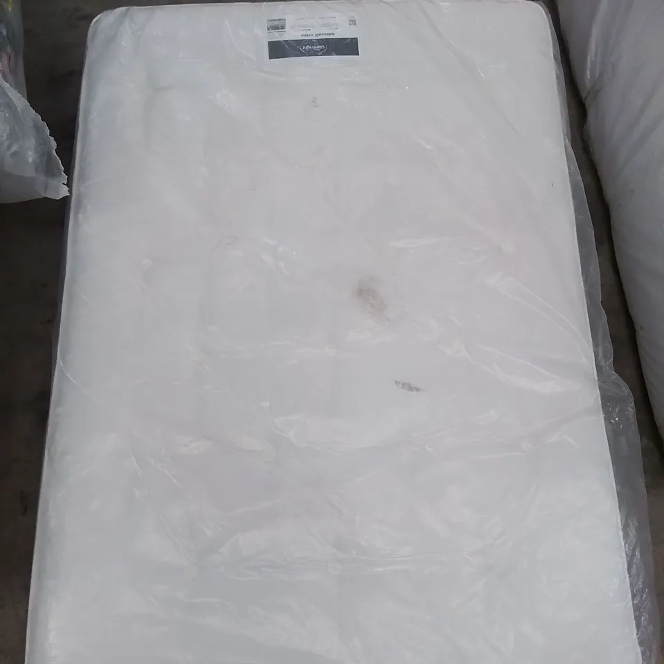 QUALITY BAGGED 4'6" DOUBLE SILENTNIGHT MIRACOIL ORTHO MATTRESS