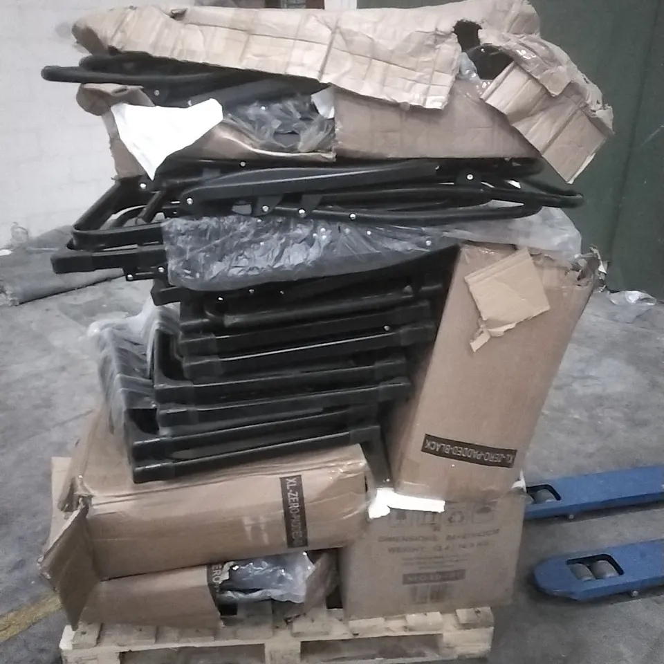 PALLET OF ASSORTED NEO PRODUCTS WHICH INCLUDE;CHAIRS, OUTDOOR LOG BURNER ETC 
