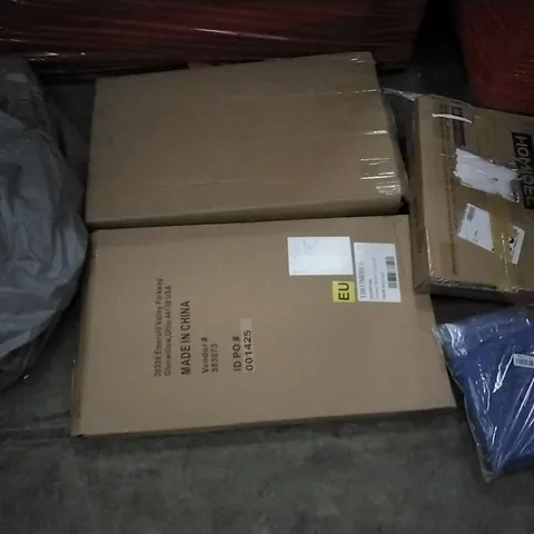PALLET OF ASSORTED ITEMS INCLUDING HOMIDEC, DOKIO, QUEEN BEE EXCLUDERS, BFULL POPUP TENT, UK INTERNATIONAL FRYING PAN AND LID