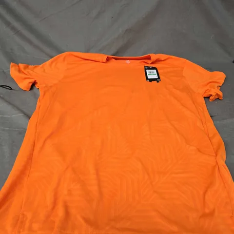 UNDER ARMOUR ORANGE GYM TOP SIZE L