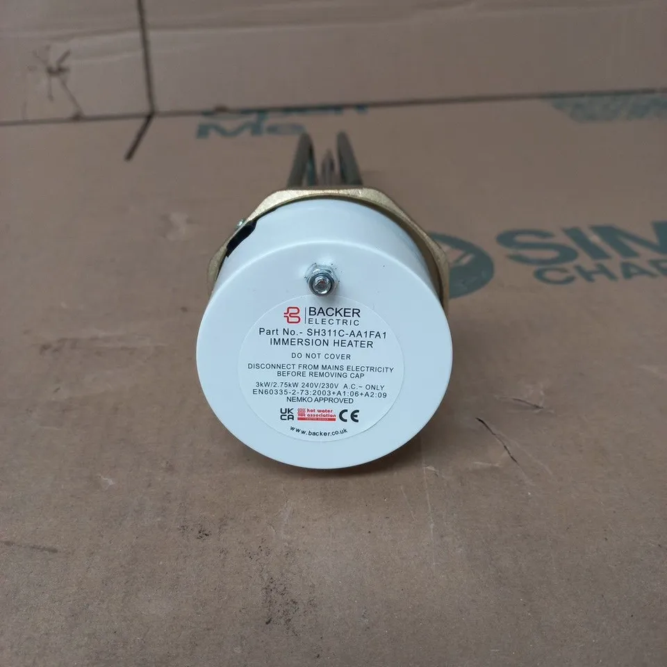 BACKER ELECTRIC SH311C-AA1FA1 IMMERSION HEATER SPART PART BOXED