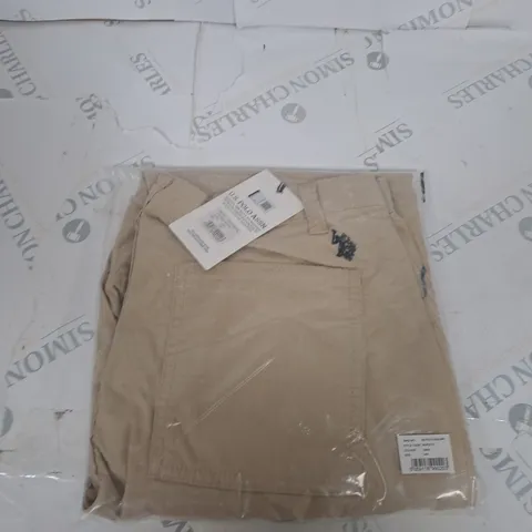 BAGGED U.S. POLO ASSN SAFARI TROUSERS SIZE 34R