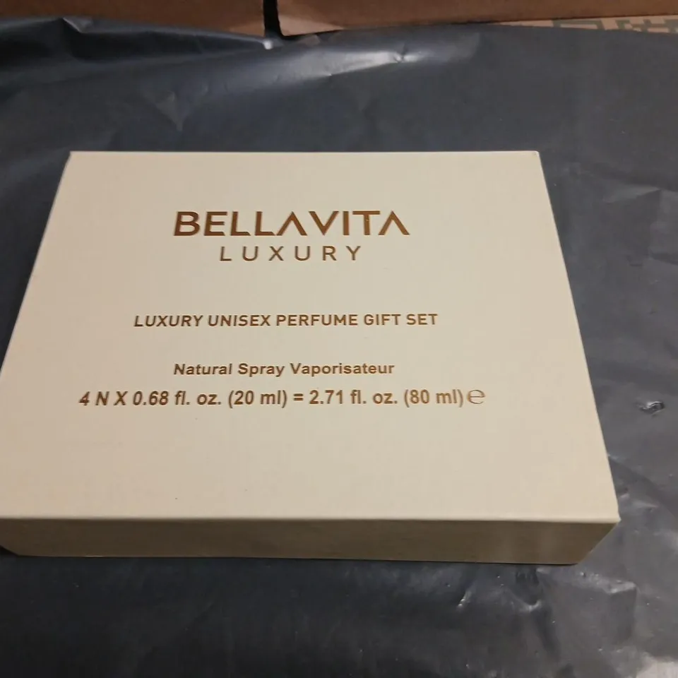 BOXED BELLAVITA LUXURY UNISEX PERFUME GIFT SET