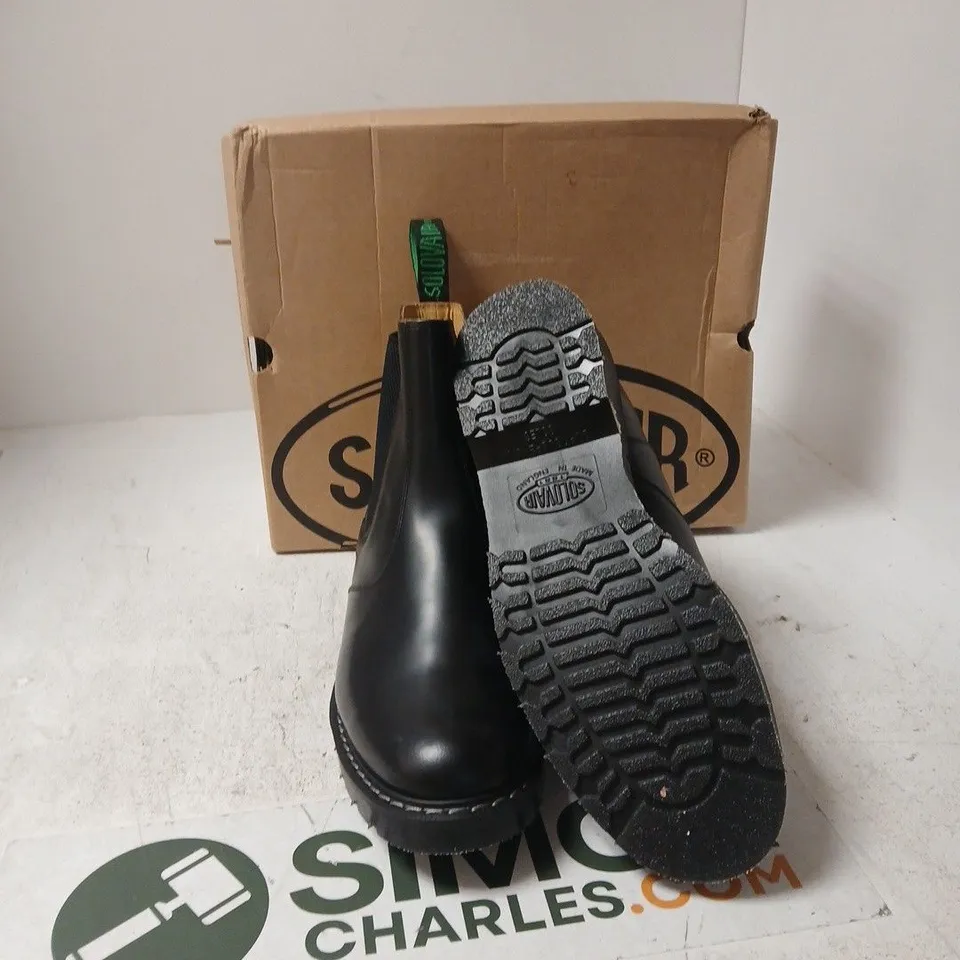 SOLOVAIR CLASSICS DEALER BOOT – BLACK, UK 10½ (EU 45)