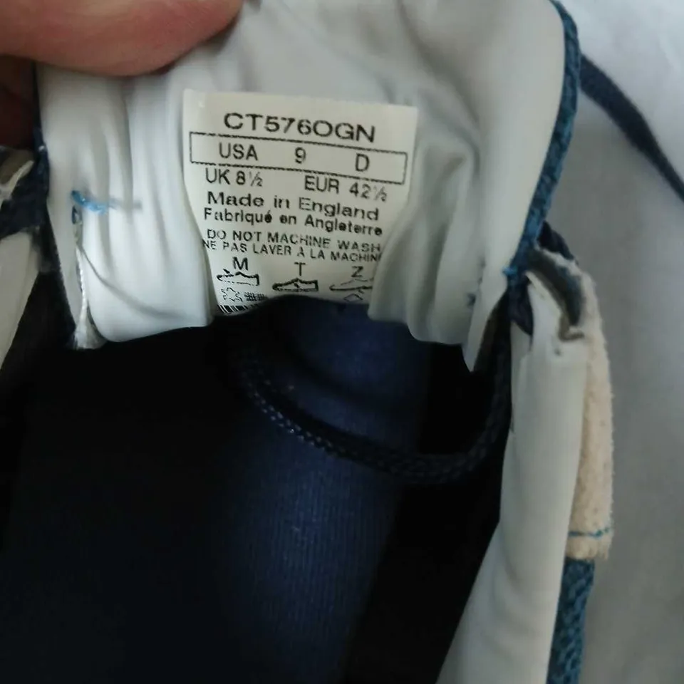 NEW BALANCE CT5760GN MEN'S SNEAKERS, NAVY/TEAL, UK 8.5 (USA 9) MADE IN ENGLAND
