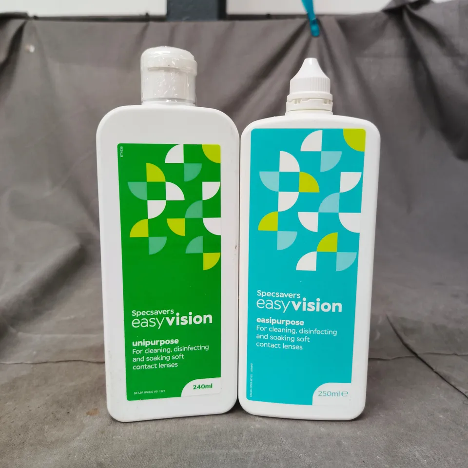 APPROXIMATELY 15 ASSORTED CONTACT LENS SOLUTION PRODUCTS - COLLECTION ONLY 