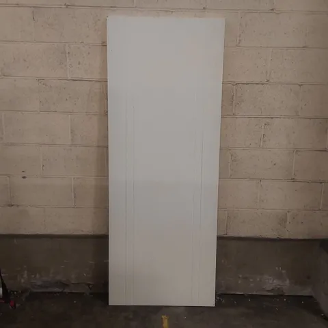 SOLID WOOD INTERNAL DOOR - APPROXIMATELY 198 x 76cm