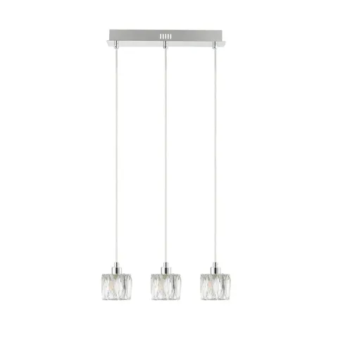 BOXED ISAACSON 3 LIGHT KITCHEN ISLAND PENDANT 