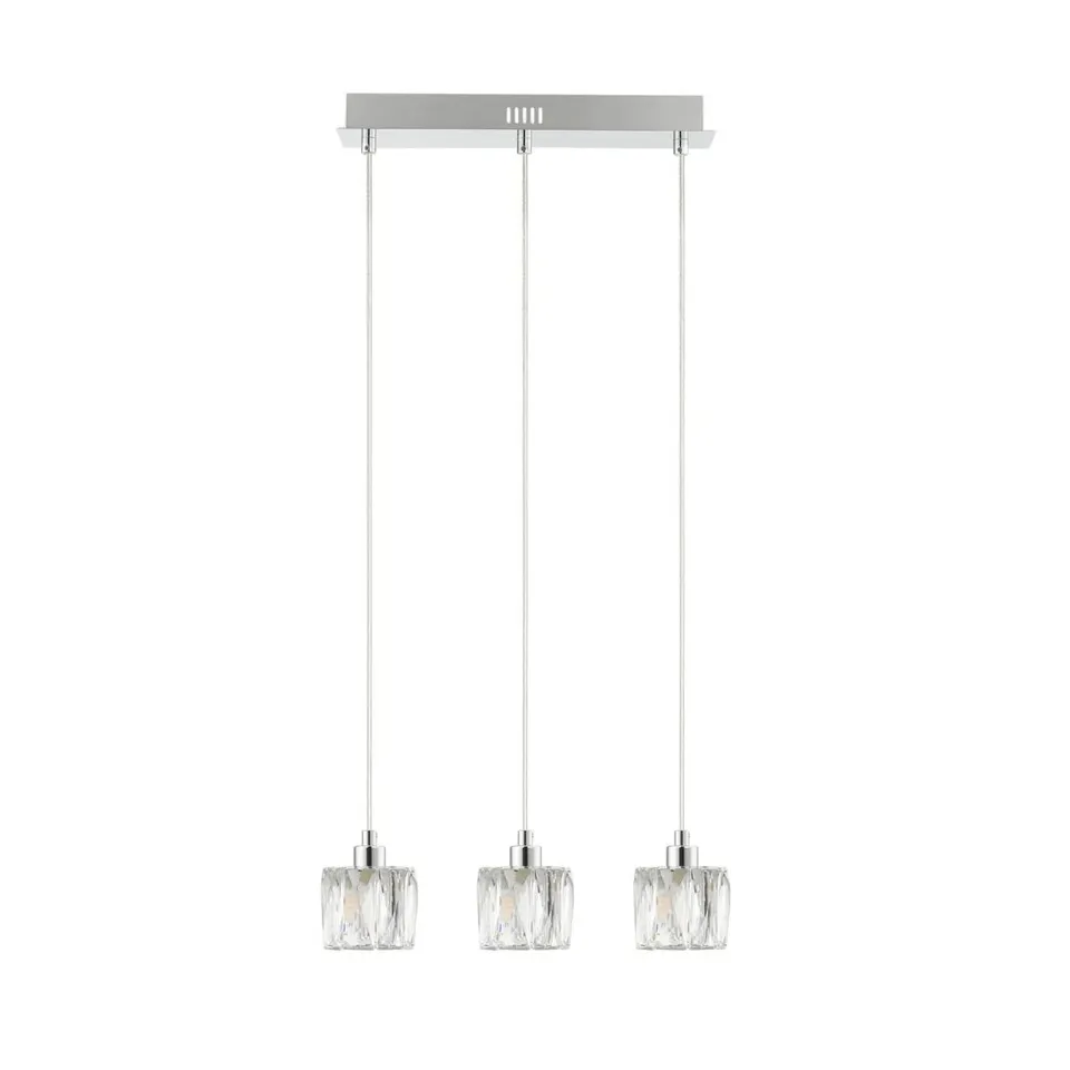 BOXED ISAACSON 3 LIGHT KITCHEN ISLAND PENDANT